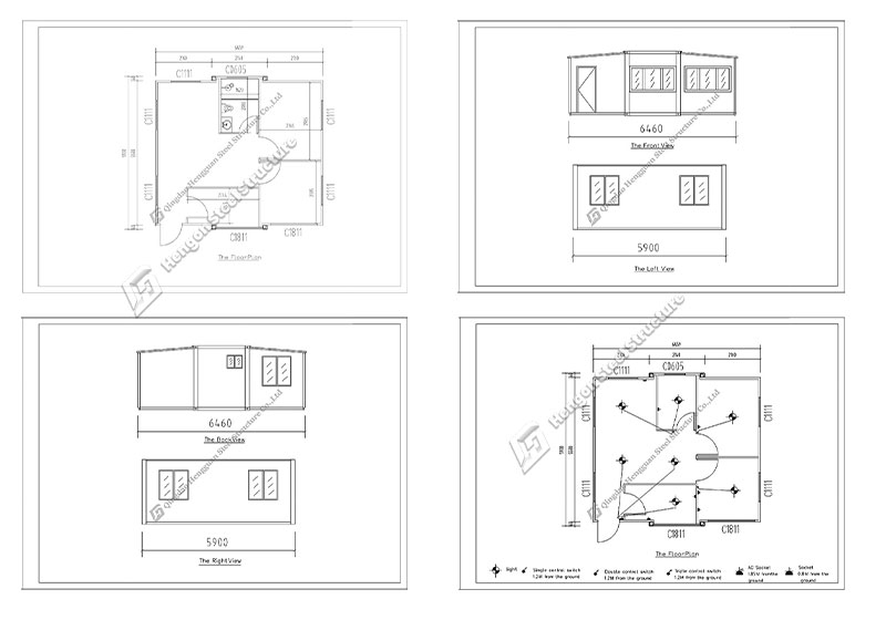 Casa plegable USA