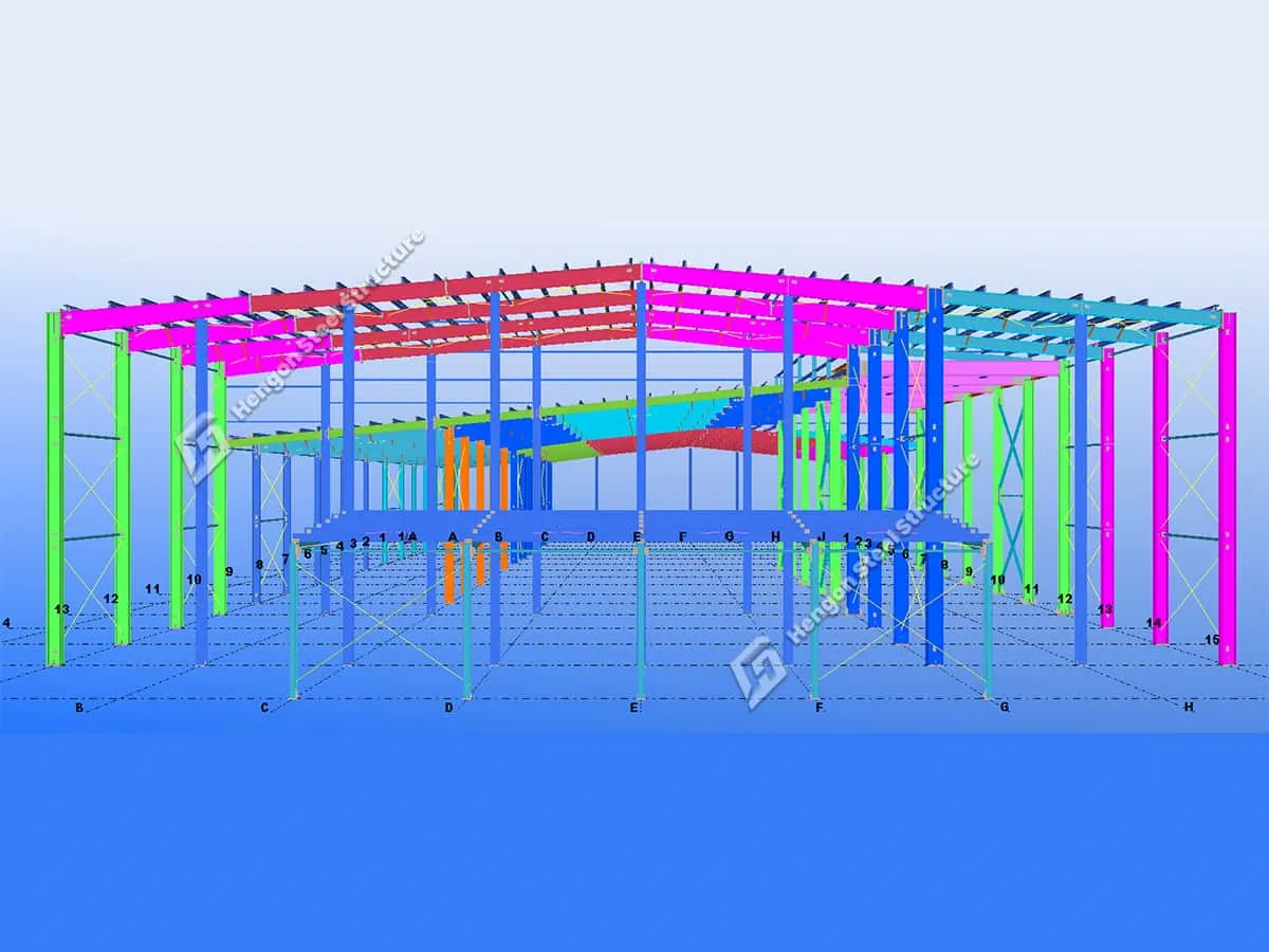 Filipinas-Taller de estructuras metálicas prefabricadas para la alimentación de camarones